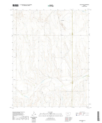 United States Geological Survey Castle Rock, KS (2022, 24000-Scale) digital map