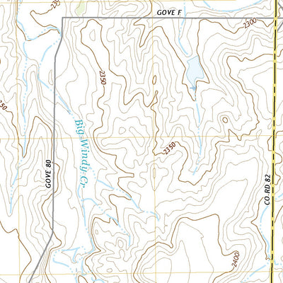 United States Geological Survey Castle Rock, KS (2022, 24000-Scale) digital map