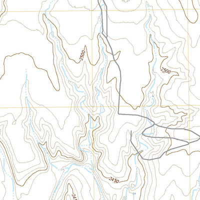 United States Geological Survey Castle Rock NW, KS (2022, 24000-Scale) digital map
