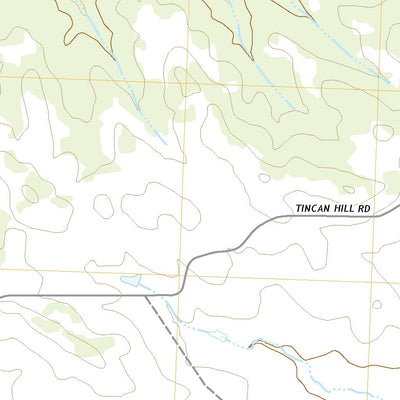 United States Geological Survey Cat Creek NW, MT (2020, 24000-Scale) digital map