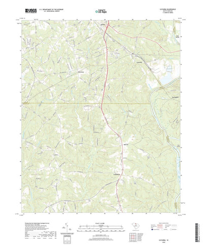 United States Geological Survey Catawba, SC (2020, 24000-Scale) digital map