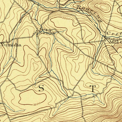 United States Geological Survey Catawissa, PA (1892, 62500-Scale) digital map