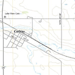United States Geological Survey Cathay, ND (2020, 24000-Scale) digital map