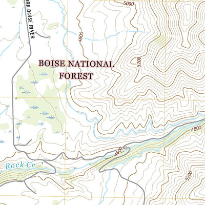 United States Geological Survey Cathedral Rocks, ID (2020, 24000-Scale) digital map