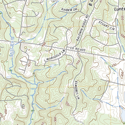 United States Geological Survey Catlett, VA (2022, 24000-Scale) digital map