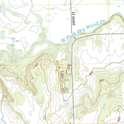 United States Geological Survey Cato, KS (2022, 24000-Scale) digital map