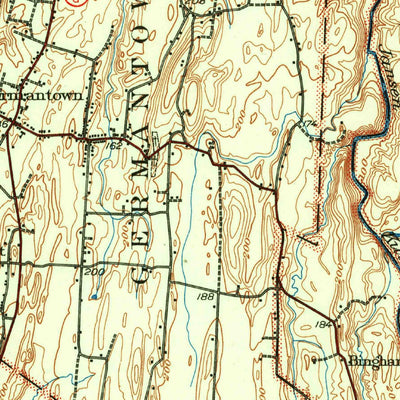 United States Geological Survey Catskill, NY (1941, 62500-Scale) digital map