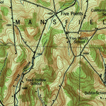 United States Geological Survey Cattaraugus, NY (1938, 62500-Scale) digital map