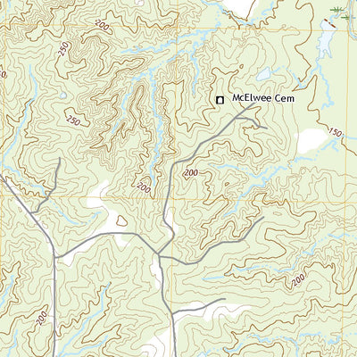 United States Geological Survey Cayuga, MS (2020, 24000-Scale) digital map