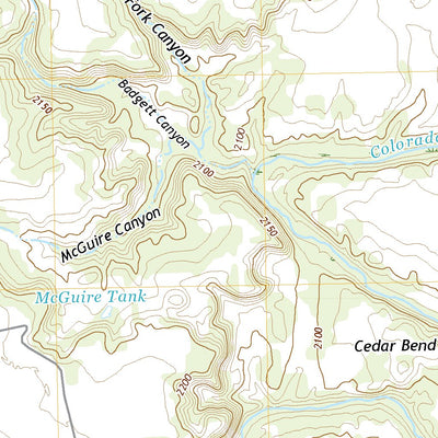United States Geological Survey Cedar Bend, TX (2022, 24000-Scale) digital map