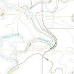 United States Geological Survey Cedar Butte, ND (2020, 24000-Scale) digital map