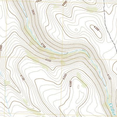 United States Geological Survey Cedar Creek Reservoir, ID (2020, 24000-Scale) digital map