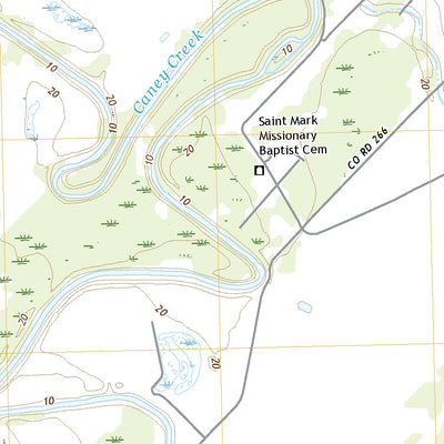 United States Geological Survey Cedar Lane, TX (2022, 24000-Scale) digital map