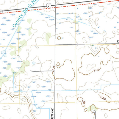 United States Geological Survey Cedar Mills, MN (2022, 24000-Scale) digital map