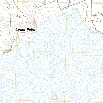United States Geological Survey Cedar Point, TX (2022, 24000-Scale) digital map