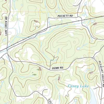 United States Geological Survey Cedartown East, GA (2020, 24000-Scale) digital map