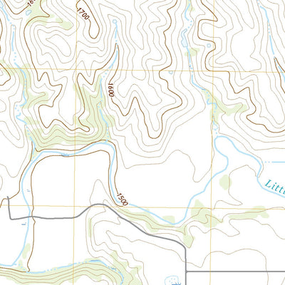 United States Geological Survey Center East, NE (2021, 24000-Scale) digital map