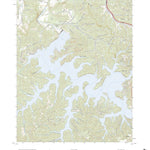 United States Geological Survey Center Hill Dam, TN (2022, 24000-Scale) digital map