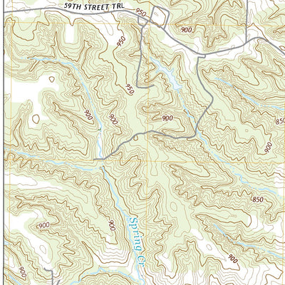 United States Geological Survey Center Point, IA (2022, 24000-Scale) digital map