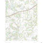 United States Geological Survey Center Point, IN (2022, 24000-Scale) digital map