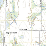 United States Geological Survey Center Point, IN (2022, 24000-Scale) digital map
