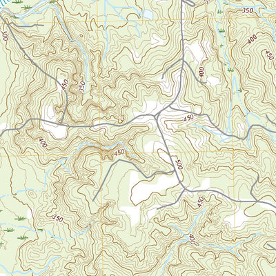 United States Geological Survey Center Ridge, MS (2020, 24000-Scale) digital map