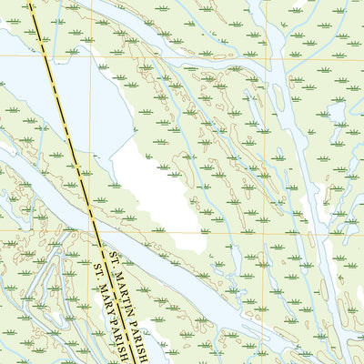 United States Geological Survey Centerville NW, LA (2020, 24000-Scale) digital map