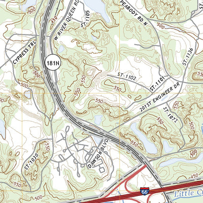 United States Geological Survey Central City West, KY (2022, 24000-Scale) digital map