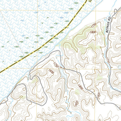 United States Geological Survey Central City West, NE (2021, 24000-Scale) digital map
