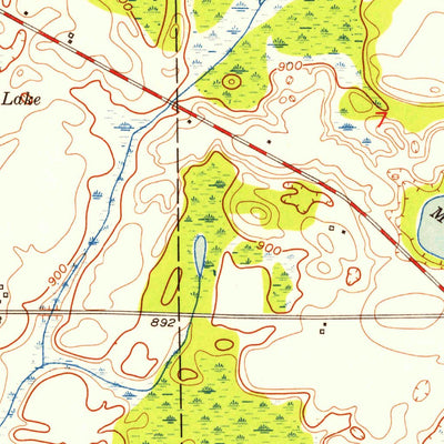United States Geological Survey Ceresco, MI (1947, 24000-Scale) digital map