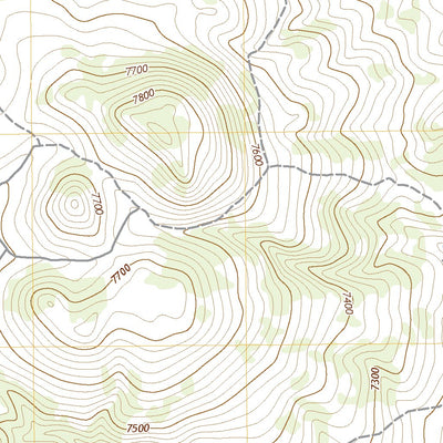 United States Geological Survey Cerro De Los Taoses, NM (2020, 24000-Scale) digital map
