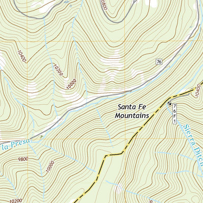 United States Geological Survey Cerro Vista, NM (2020, 24000-Scale) digital map