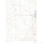 United States Geological Survey Chadron West, NE (2021, 24000-Scale) digital map