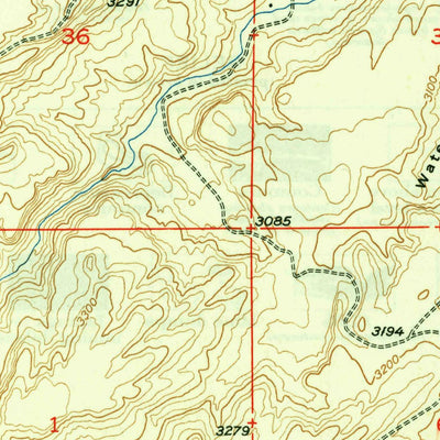 United States Geological Survey Chalk Hills, ID (1948, 24000-Scale) digital map
