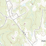United States Geological Survey Chalk Mountain, TX (2022, 24000-Scale) digital map