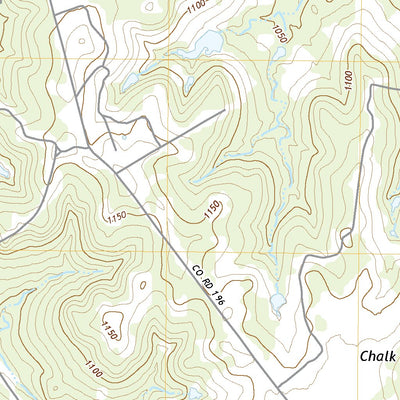 United States Geological Survey Chalk Mountain, TX (2022, 24000-Scale) digital map