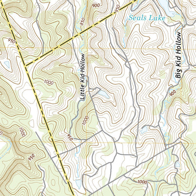 United States Geological Survey Chalk Mountain, TX (2022, 24000-Scale) digital map