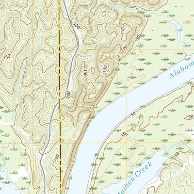 United States Geological Survey Chance, AL (2020, 24000-Scale) digital map