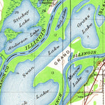 United States Geological Survey Chandlerville, IL (1930, 62500-Scale) digital map