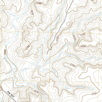 United States Geological Survey Channing, TX (2022, 24000-Scale) digital map