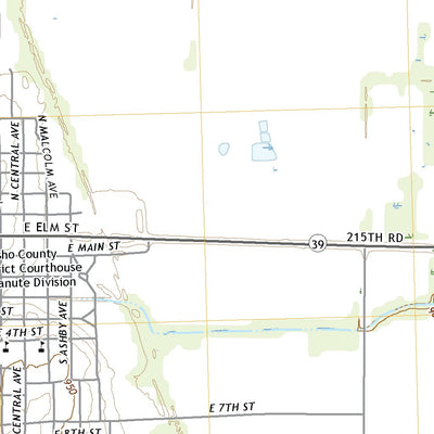 United States Geological Survey Chanute, KS (2022, 24000-Scale) digital map