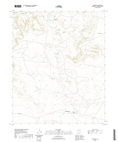 United States Geological Survey Chaperito, NM (2020, 24000-Scale) digital map