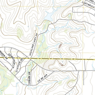 United States Geological Survey Chapin, TX (2022, 24000-Scale) digital map