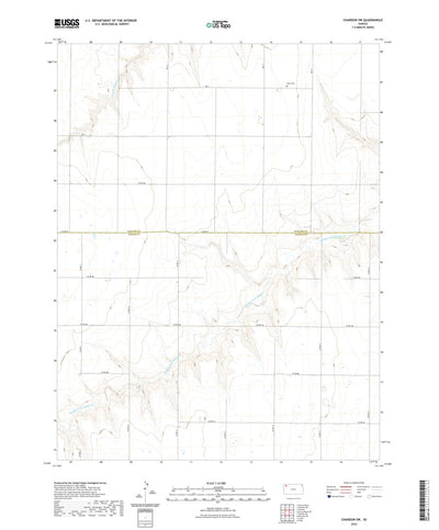 United States Geological Survey Chardon SW, KS (2022, 24000-Scale) digital map