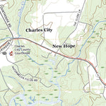 United States Geological Survey Charles City, VA (2022, 24000-Scale) digital map