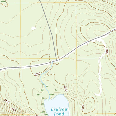 United States Geological Survey Charles Pond, ME (2021, 24000-Scale) digital map