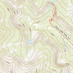 United States Geological Survey Charleston Peak, NV (2021, 24000-Scale) digital map