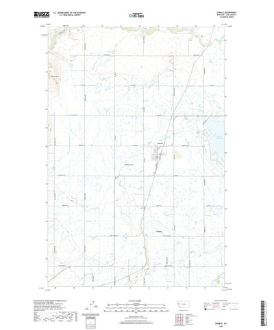 United States Geological Survey Charlo, MT (2020, 24000-Scale) digital map