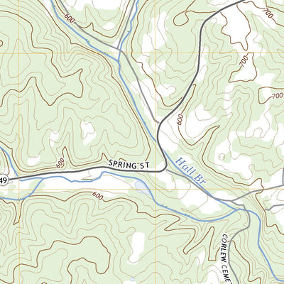 United States Geological Survey Charlotte, TN (2022, 24000-Scale) digital map
