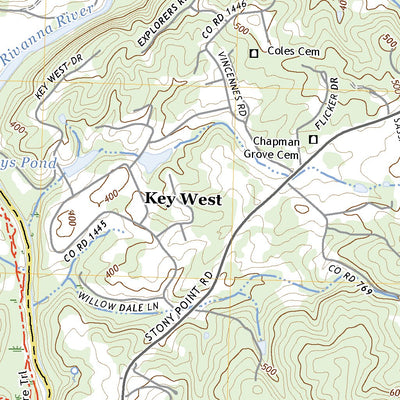 United States Geological Survey Charlottesville East, VA (2022, 24000-Scale) digital map